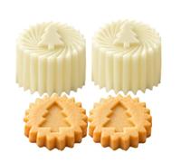 Pressable Cookie Mould - Cookie Press Mold | Reusable Dough Shaping Tool | Decorative Design, Easy Cookie Making For Home Baking And Parties