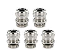 Pressacavi in nylon, Stainless Steel Cable Gland IP68 Adjustable Cord Grip NPT Multisize Gaskets Locknut(NPT1/2)