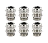 Pressacavi in nylon, Stainless Steel Cable Gland IP68 Adjustable Cord Grip NPT Multisize Gaskets Locknut(NPT3/8)