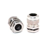 Pressacavo in acciaio inossidabile 304 | 10 pezzi di dimensioni multiple for cavi elettrici, motori, scatole di giunzione(M20X1.5 For 6-12)