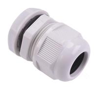 Pressacavo Nylon Impermeabile IP68 Grigio Nero - M12 M16 M20 M25 M32