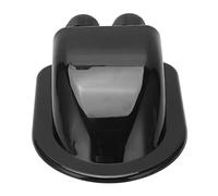 Pressacavo Solare da Esterno con Doppio Ingresso Cavo con Materiale ABS Impermeabile IP68 per Yacht, Facile da Installare per Pannelli Solari, Condizionatori d'Aria, Veicoli (Black)