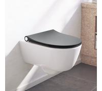 Pressalit Sway D2 sedile WC, 994001-DF4999, Sway D2 nero [WC > Sedili WC]