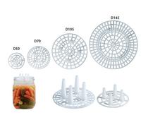 Pressatore Salvagusto Ø mm. 50 Pz.50 Per Ricette Sotto Olio E Aceto Casalinghi