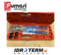 PRESSATRICE MANUALE PROFESSIONALE FUMASI 16-20-26-32 CON 4 GANASCE TH