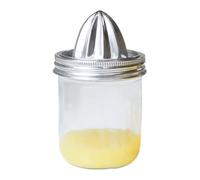 Presse-Citron Portable - Couvercle De Presse-Agrumes En Acier Inoxydable | -Agrumes Manuel Pour Citron Vert Avec Pot En Verre | Pour Jus De Fruits D'Orange Et Dee Vert Ens Cuisine