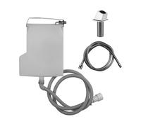 Presse-étoupe Securflex de Gessi, Rosette Eleganza, pour bord de baignoire, dimension intérieure minimale>50 mm, 735, 01771706, 01771706, Colorazione: Metallo nero PVD
