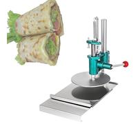 Presse per impasto, macchina per impasto per pizza, piastra per pressa per crosta di pizza commerciale, strumento per appiattire l'impasto con spessore regolabile,19cm