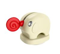 Presse tubo, rullo per dentifricio - Design elefante manuale riutilizzabile supporto per crema con maniglie economizzatore di dentifricio per organizzatore da bagno
