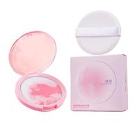 Pressed Powder Compatto - Fondotinta Opaco Naturale in Polvere,Correttori Makeup Neutralizzante Per Trasferibilità E Finish Durevole, Ideale Per Uso Quotidiano E Viaggio