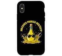 Pressed Versato Olio d'Oliva Pun Mediterraneo Vegan Food Amante Custodia per iPhone X/XS