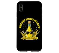 Pressed Versato Olio d'Oliva Pun Mediterraneo Vegan Food Amante Custodia per iPhone XS Max