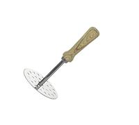 Presser liscio della ricer dello schiacciapatate dell'acciaio inossidabile con la maniglia di legno, schiacciapatate