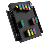 Presser per accordi per chitarra, strumento ausiliario 9 x 8 x 4 cm, strumento per l'apprendimento della chitarra, strumenti didattici per strumenti musicali, di apprendimento degli accordi,