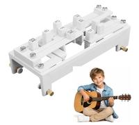 Presser per accordi per chitarra, strumento di apprendimento con un solo tocco, strumento portatile per allenamento per chitarre acustiche ed elettriche, ideale per principianti