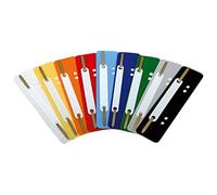 Pressini fermafogli Q-Connect 34x150 mm assortiti conf. da 250-2102502011