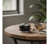 Pressino Caffè con Livellatore Doppia Testa Utensile Zigrinato per Casa,