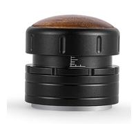 Pressino caffè da 58,35 mm con pressione costante, molla di ritorno lento, altezza e scala regolabili, base filettata in acciaio inossidabile SUS 304, corpo in lega di alluminio,