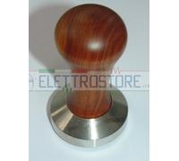 PRESSINO CLASS in NOCE CON BASE INOX DIA 53mm FONDO CONVESSO PRES867BX