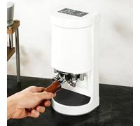 Pressino elettrico per caffè - 58 mm base piatta automatica con pressione regolabile per una pressione costante dell'espresso, struttura in acciaio inossidabile e lega di alluminio
