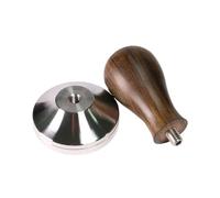 Pressino for caffè 51 mm 53 mm 57 mm 58,5 mm Base in legno e acciaio inossidabile, compatibile con accessori for macchine da caffè espresso Delonghi Breville Strumenti for baristi(53mm,C)