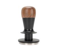 Pressino for caffè a pressione costante in acciaio inossidabile e noce. Pressino for caffè manuale. Forza di pressatura costante della polvere for macchina da caffè.(58MM)