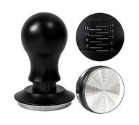 Pressino for caffè espresso caricato a molla da 15 libbre, strumento di pressatura con base ondulata autolivellante con manico arrotondato(51mm)