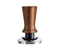 Pressino for caffè espresso in legno massello, pressa for manuale con molla calibrata, accessori for baristi for la casa Per caffè Barista e Caffetteria(53MM-Flat)
