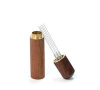 Pressino for caffè in acciaio inox a 6 aghi, agitatore for polvere di caffè espresso, distributore, livellatore, strumenti, accessori for barista e barista(B)