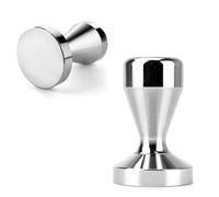 Pressino for caffè in acciaio inox, for bar, caffettiera, macchina for espresso, calibrata, for in polvere, con base piatta per Caffè Barista