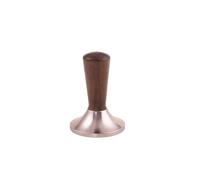 Pressino manuale livellatore for distributore di caffè superiore in noce multi-dimensione compatibile for portafiltri(51mm tamper)