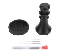Pressino per caffè 2 in 1 da 58 mm e strumento WDT, aghi per distribuzione espresso con impugnatura ergonomica, agitatore per caffè in acciaio inossidabile per un'estrazione