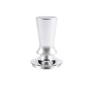 Pressino Per Caffè 58mm 54mm 51mm Base Ondulata Livellamento Pressione Costante Calibrato Caricato A Molla Strumenti Per Baristi Accessori Per Caffè Espresso Pressino Per Caffè(Silver-53mm-Thread)