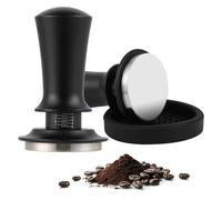 Pressino per caffè espresso 51mm con base ondulata in Acciaio inossidabile Manomissione automatico e impugnatura raffinata ideale per macchina da caffè e strumenti da barista