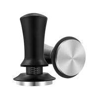 Pressino per caffè espresso da 51 mm, 53 mm, 58 mm, a molla, calibrato, con base ondulata per caffè espresso Premium