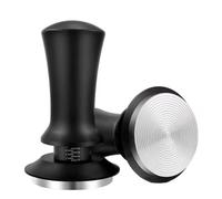 Pressino per caffè espresso da 51 mm, 53 mm, 58 mm, a molla calibrato, con base ondulata, tamper premium per caffè espresso calibrato,