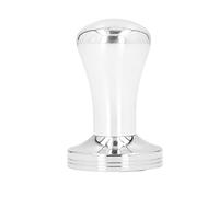 Pressino per caffè in acciaio inossidabile resistente da 51 mm con base piatta e impugnatura ergonomica per pressa per polvere di caffè per casa, ufficio, bar, ristorante