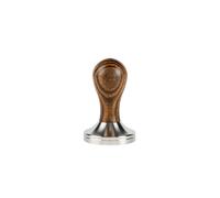 Pressino SORSO Barista, in acciaio inossidabile, con manico in legno, 58 mm - Marrone
