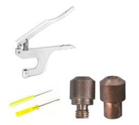 Pressione a Mano da Tavolo Pinza Doppio Tappo Rivetti Borchie Fissaggio Fustelle