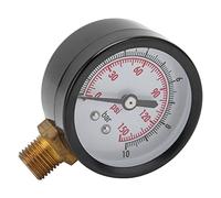 Pressione dell'acqua di pressione S 0-10 bar a bassa pressione riempita a bassa pressione 0-150 psi G1/4in Dimensione del quadrante per l'uso in case fabbriche laboratori
