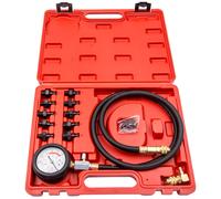 Pressione olio del motore Tester Set Kit Oil Pressure Tester Test Gauge