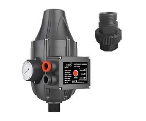 Pressoflussostato elettronico Leo per elettropompe 1.2 a 3 bar manometro 10PS04B