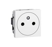 Pressofondo Legrand MOSAIC 077111L 2 moduli 2P+T 16 A Bianco RAL 9003 - Nouvo