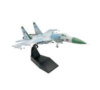 Pressofuso 1:100 Per SU27 Flanker Fighter Model Russian Air Force Decoration Airplane Models For Commemorate Collection