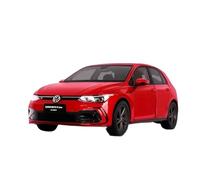 Pressofuso 1:18 Per La Scala Golf 8 Simulazione Lega Statica Modello Di Auto Fan Collezione Decorazione Della Casa Ornamenti In Metallo Giocattoli Metal Vehicles non RC(Rosso)