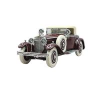 Pressofuso 1:24 per modello di auto retrò in lega del 1925 espositore statico ornamento da tavolo da collezione Decorazione da scrivania
