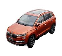Pressofuso: 18 Per La Nuova Scala Skoda Karoq Simulazione Modello Di Auto In Lega Fan Collection Display Home Dfore Coration Ornamenti In Metallo Giocattoli Metal Vehicles non RC(Rosso)
