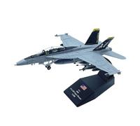 Pressofuso In Scala 1 100 Per American F/A-18F Fighter Modello Di Aeromobile In Lega Statica Set Collezione Giocattoli Serie Visualizzazione Set da gioco per hobby in miniatura
