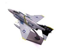 Pressofuso in scala 1 100 per F-4B jet da combattimento simulazione materiale in lega modello di aeromobile souvenir ornamento display giocattolo regalo collezione Set da gioco per hobby in miniatura