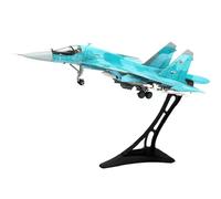 Pressofuso In Scala 1/72 Per Il Modello In Metallo Dell'aereo Da Caccia SU34 Dell'aeronautica Russa, Souvenir Da Collezione(With base)